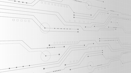 technology background with hi-tech digital data