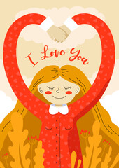 Valentine's Day Postcard