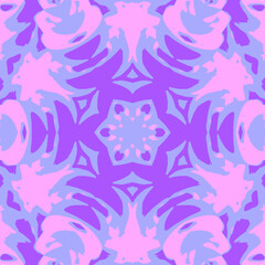 Abstract kaleidoscope background. Beautiful kaleidoscope seamless pattern. Multicolor mosaic texture. Seamless kaleidoscope texture. Unique kaleidoscope design