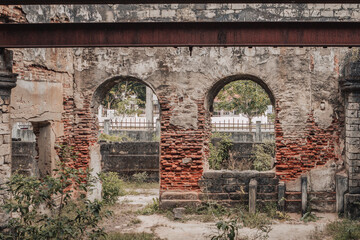 Inside the Old Kachcheri / Dutch Secretariat in Jaffna, Sri Lanka