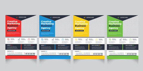 Corporate Business Flyer Design Template for your business or services