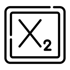 index line icon