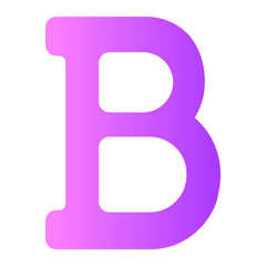 bold gradient icon