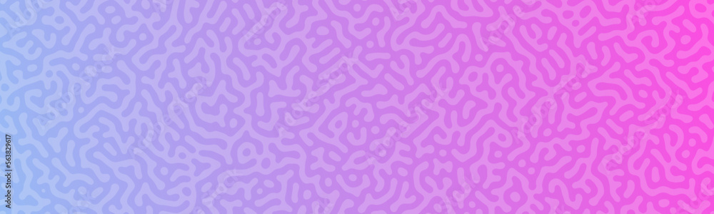 Poster Turing reaction colorful background