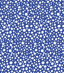 Abstract Scattered Random Spots Seamless Vector Pattern Trendy Fashion Colors Messy Dots Design Perfect for Allover Fabric Print or Wrapping Paper