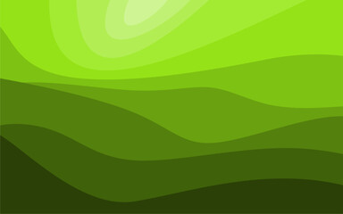 Abstract green color background. Dynamic shape composition. Vector illustration ,Modern template design for cover, brochure, web banner and magazine.