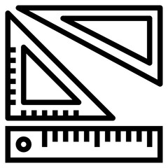 set square icon style