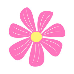 Pink Flower Drawing