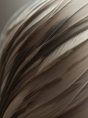 Feather background. Generative AI