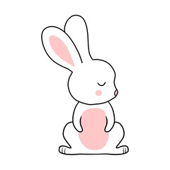 Cute Rabbit Drawing