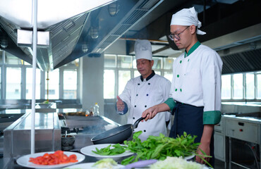 Young chef, University professor is passing on the knowledge of cooking to students