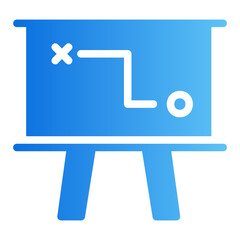 strategy gradient icon