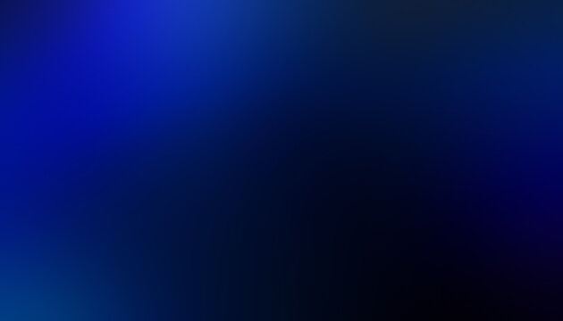 Dark blue faded smooth gradient abstract blurry background