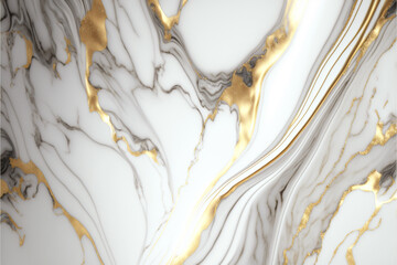 Abstract golden white marble texture background