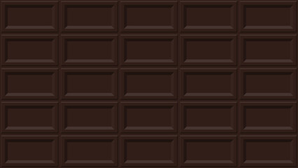 板チョコパターン背景素材３　ベクター／JPEG　16:9