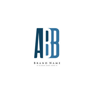 Initial Letter ABB Logo - Simple Monogram Logo for Initials ABB