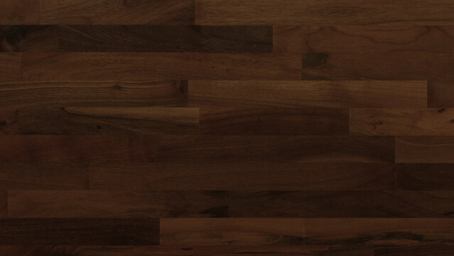 Parquet Pattern Wallpaper. Premium Texture Background with Natural Walnut Wood and copy-space.