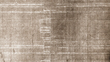 Brown fabric. Gray noise texture. Obsolete background