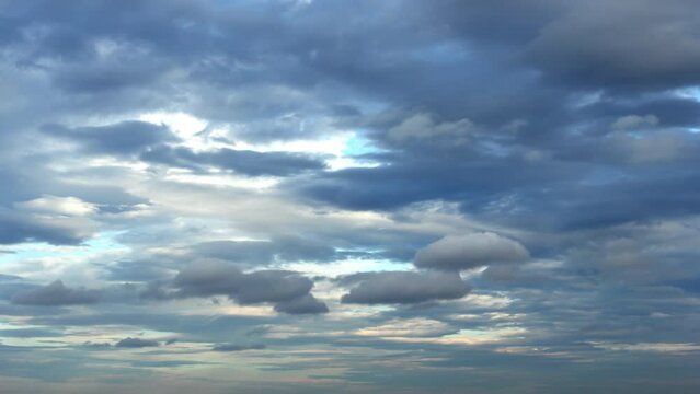 sky, blue, cloud, clouds, move, fast, time lapse, beautiful, formation, cloudiness, cloudscape, dramatic, heaven, cumulus, cloudy sky, high, sun, sunlight, video, weather, white, grey, wind, nature