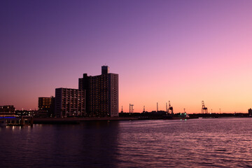 千葉港夕景