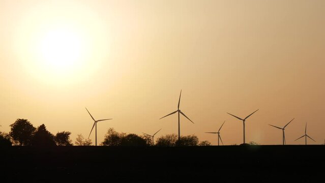renewable energy, wind turbines, wind farm, solar panels, solar, energy, windmill, wind, energy, sun, sky, alternative energy, device, electric lines, electricity, field, grass, kinetic energy, landsc