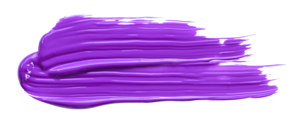 purple brush isolated on transparent background purple watercolor,png.
