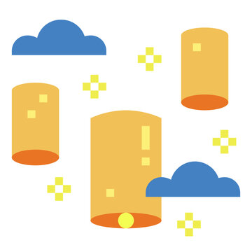 unfounded flat icon style