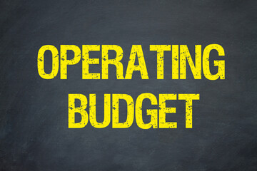 Operating Budget	
