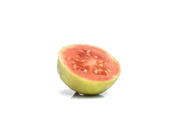 guava isolated on white background.