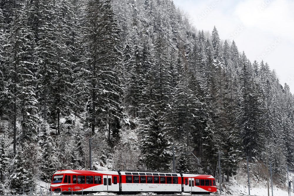 Poster switzerland. daily life.