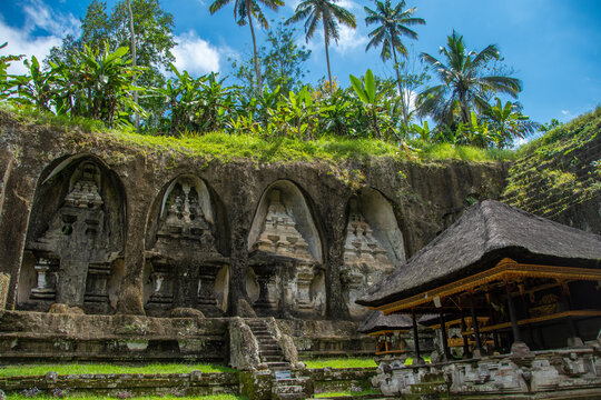 The Royal Tombs of Gunung Kawi on the Indonesian island of Bali