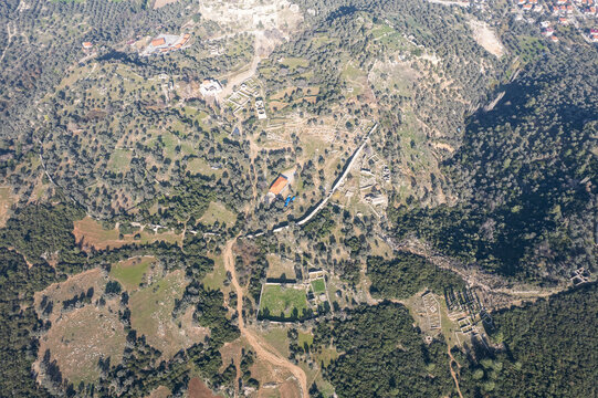 Becin Historical Place in Mugla Milas. Turkish- Islamic Period