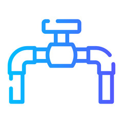 pipeline gradient icon