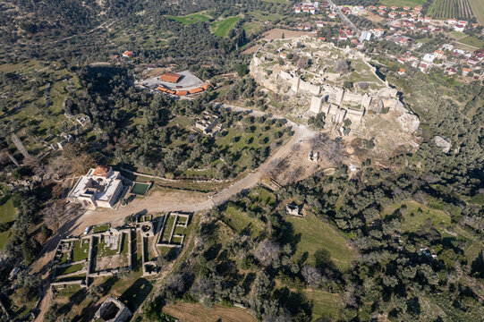 Becin Historical Place in Mugla Milas. Turkish- Islamic Period