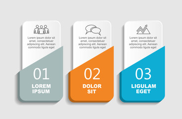 Infographic design template with place for your data. Vector illustration.