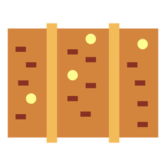 wall flat icon style