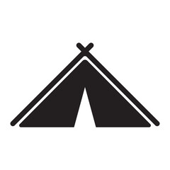 camping tent icon