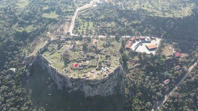 Becin Historical Place in Mugla Milas. Turkish- Islamic Period