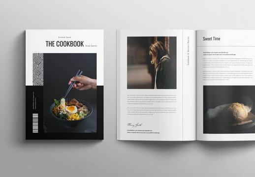 Cook Book Brochure Template