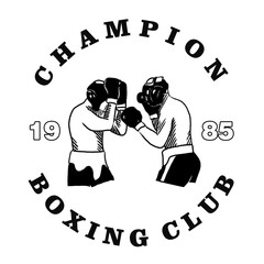 boxing gym logo