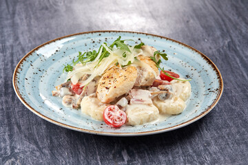 gnocchi with chicken and vegetables