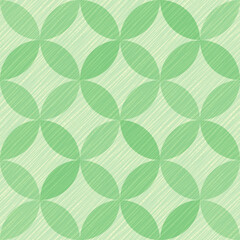 Interlacing circles parts decorative seamless