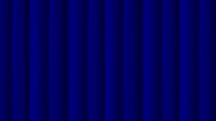 Blue satin fabric lays on the surface in the form of openwork folds, silk background, satin background