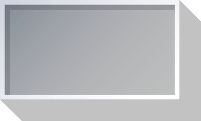 Fototapeta premium Building top view for landscape design. Object for plan, map, City. House, townhouse, condominium, residential, apartment, cottage, city house from above