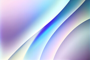 Pastel colored holographic abstract texture background as liquid waves of silk in vibrant neon colors generative AI art