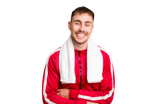 laughing and having fun.