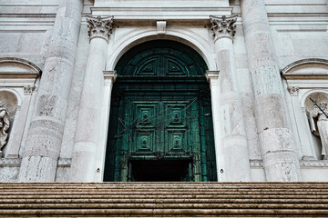 Entrance To a Cathedral In Venice