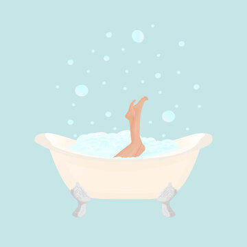 Woman in the bath - JPG
