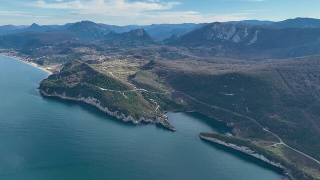 Beautiful landscape of Gideros Bay - Cide, Kastamonu, Turkey