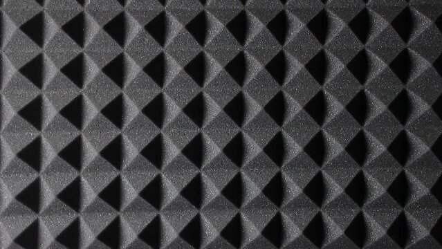Soundproofing   Black background